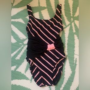 Vintage textured swimsuit or leotard sz small